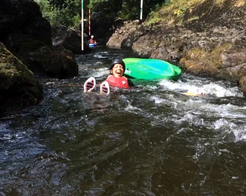 Kayaking Capsize