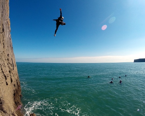Coasteering Cliff Jump